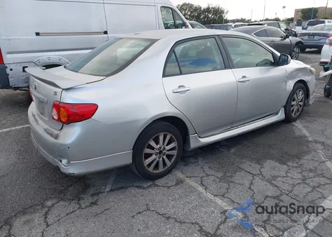 2009 Toyota Corolla S z USA, uszkodzony, nr VIN 1NXBU40E59Z116280
